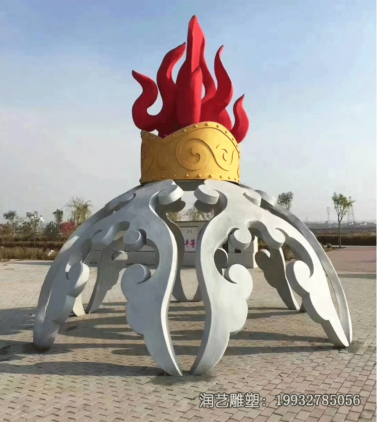 不锈钢火炬景观雕塑 不锈钢火炬景观雕塑