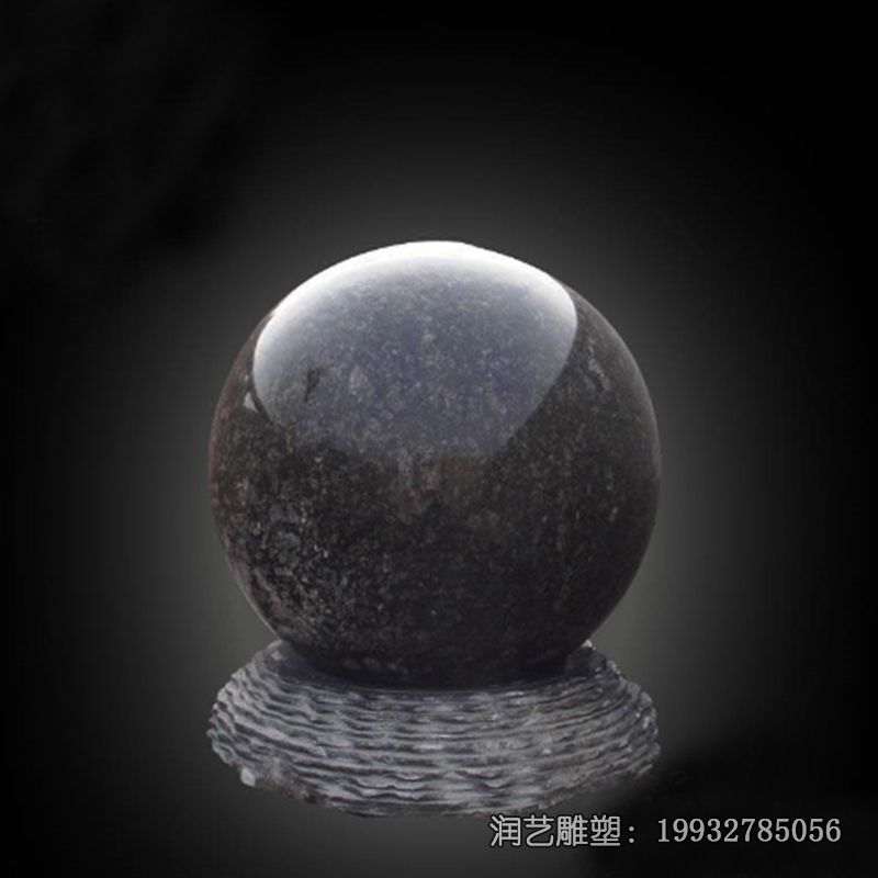 石雕公园风水球雕塑 石雕公园风水球雕塑