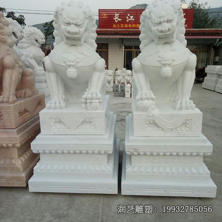 石雕动物狮子雕塑 石雕动物狮子雕塑