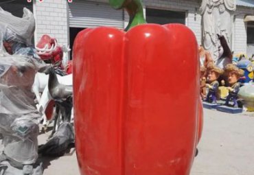玻璃钢仿真辣椒雕塑