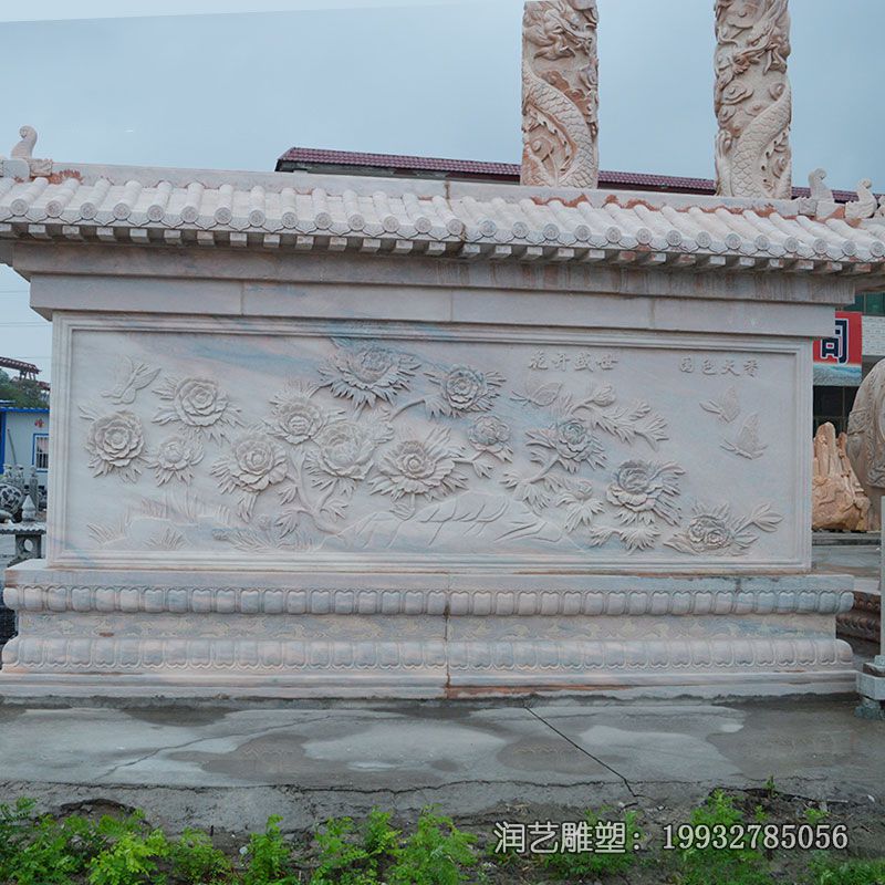 石雕景观影壁雕塑 石雕景观影壁雕塑