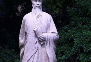 公园石雕苏轼雕塑