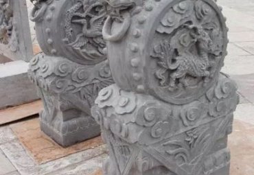 石雕抱鼓石雕塑
