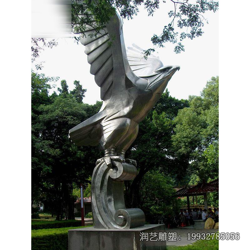 不锈钢老鹰雕塑 不锈钢老鹰雕塑