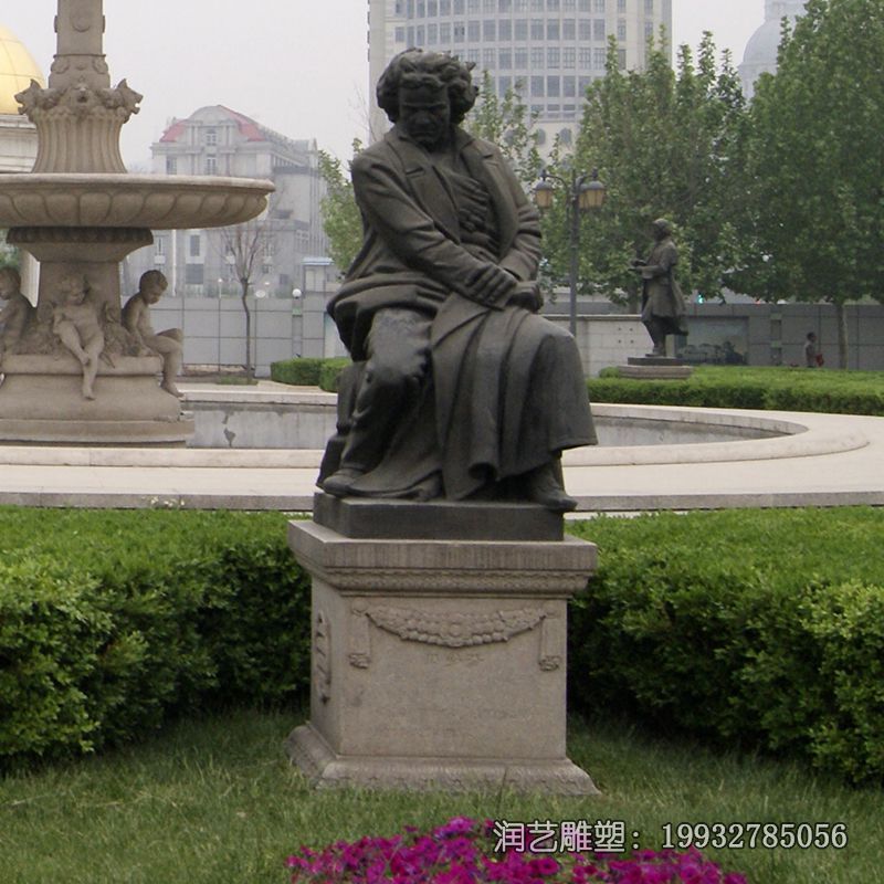 铜雕贝多芬雕塑 铜雕贝多芬雕塑