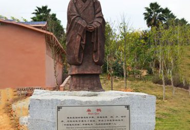 铜雕扁鹊人物雕塑