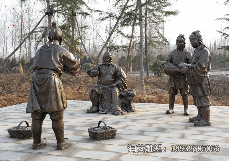 铜雕二十四孝人物雕塑 铜雕二十四孝人物雕塑