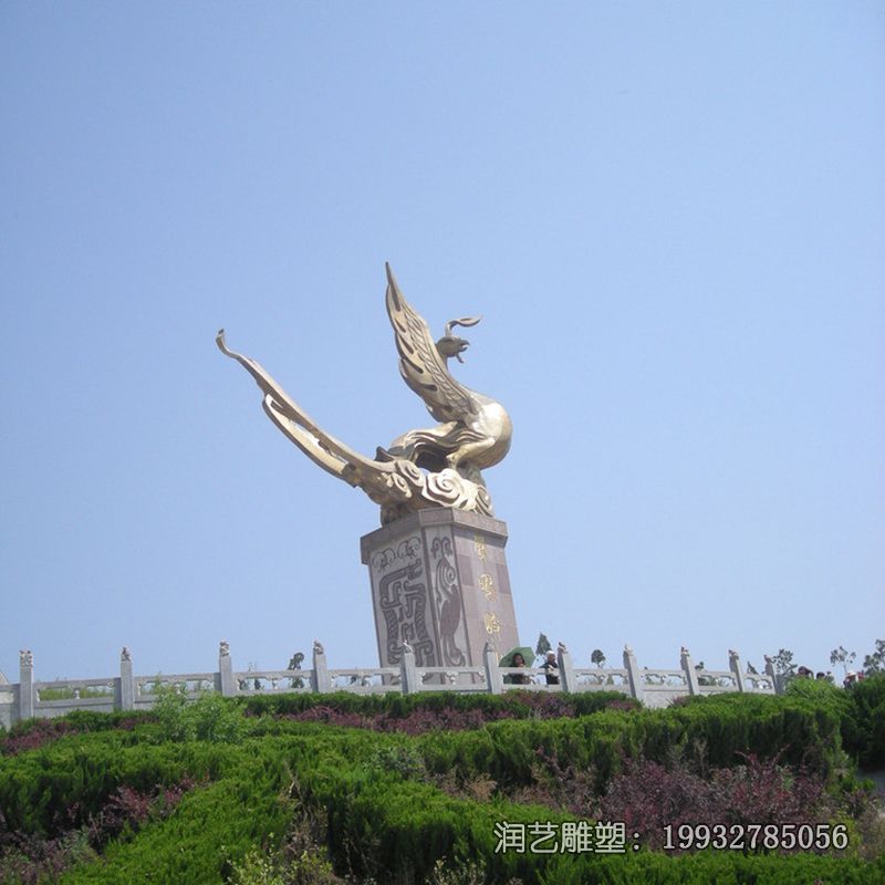 铜雕凤凰雕塑 铜雕凤凰雕塑
