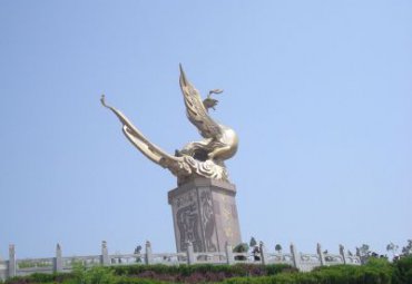铜雕凤凰雕塑
