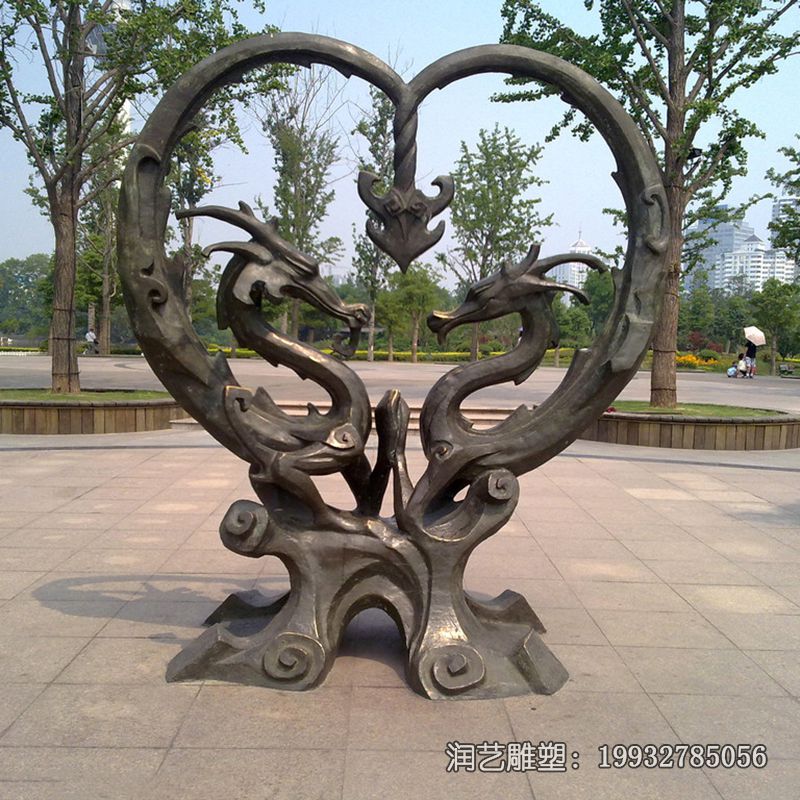 铜雕动物龙雕塑 铜雕动物龙雕塑