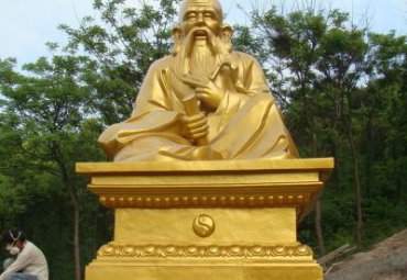 铜雕老子雕塑