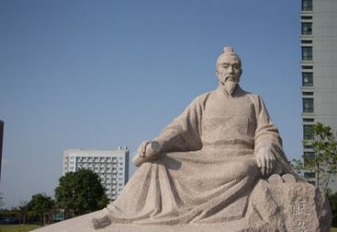 石雕范蠡人物雕塑