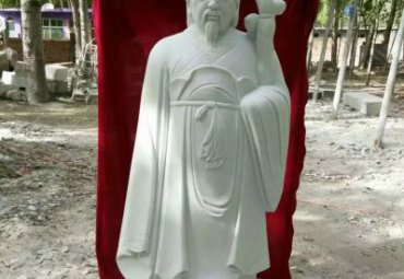 石雕神医华佗雕塑