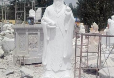 石雕古代老子雕塑