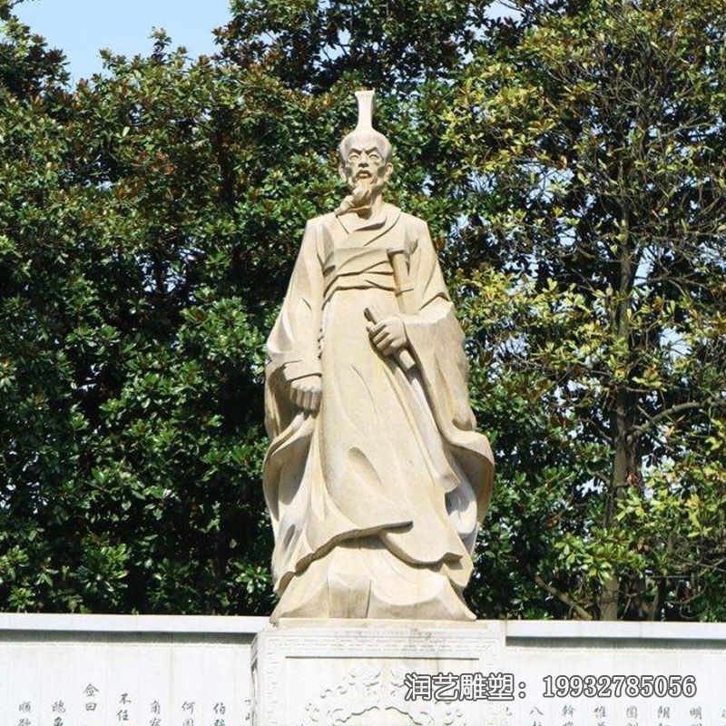 石雕屈原雕塑 石雕屈原雕塑