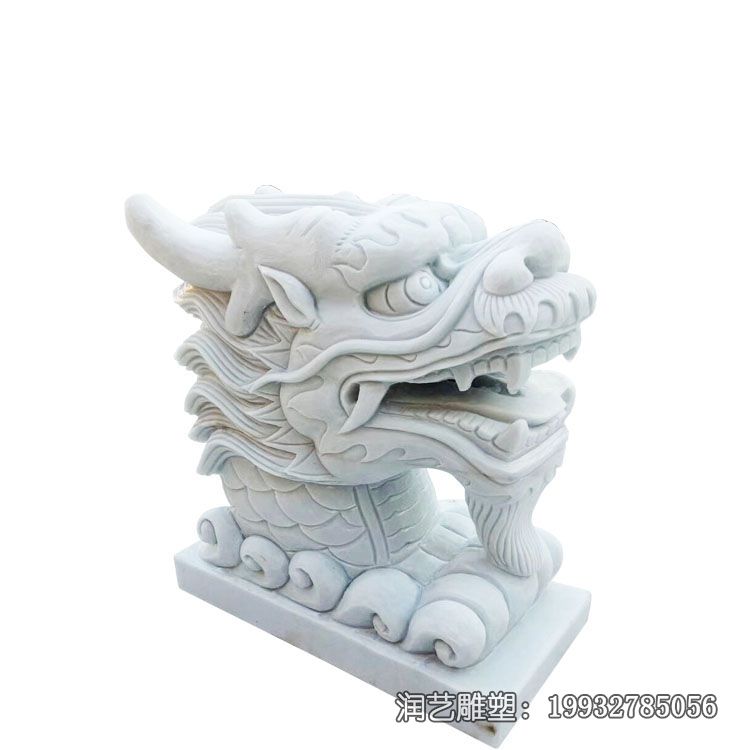 石雕动物龙雕塑 石雕动物龙雕塑