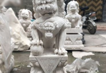 石雕动物狮子雕塑