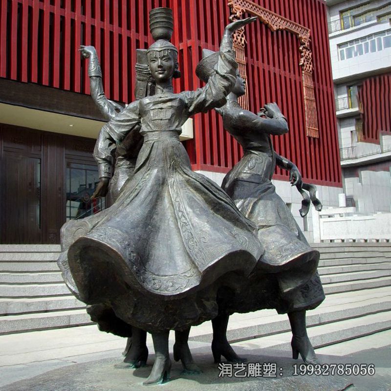铜雕少数民族雕塑 铜雕少数民族雕塑