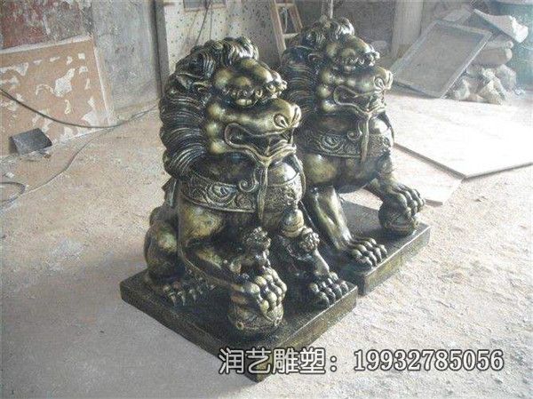 铜雕狮子雕塑 铜雕狮子雕塑