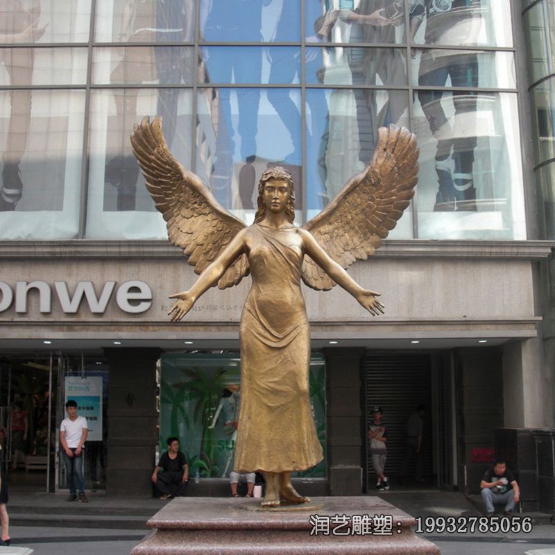 铜雕天使雕塑 铜雕天使雕塑