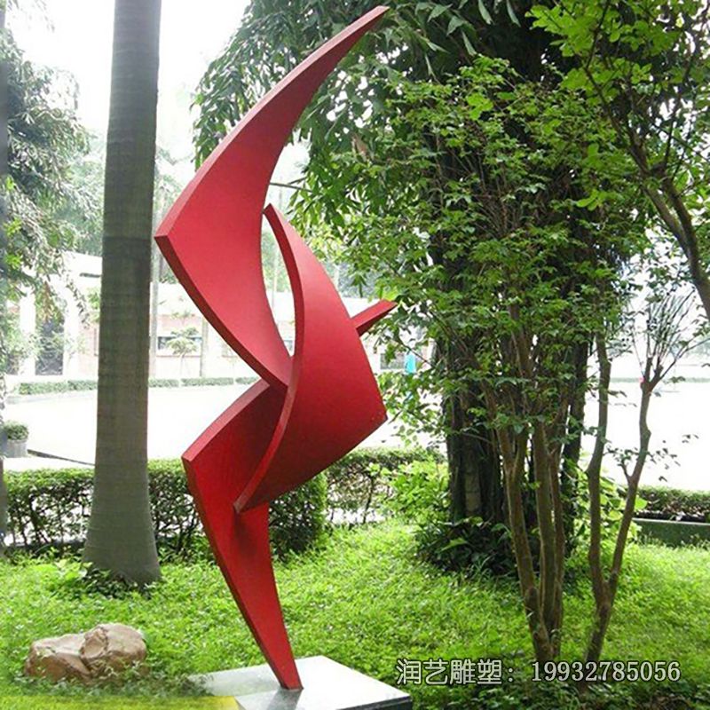 不锈钢抽象风车雕塑 不锈钢抽象风车雕塑