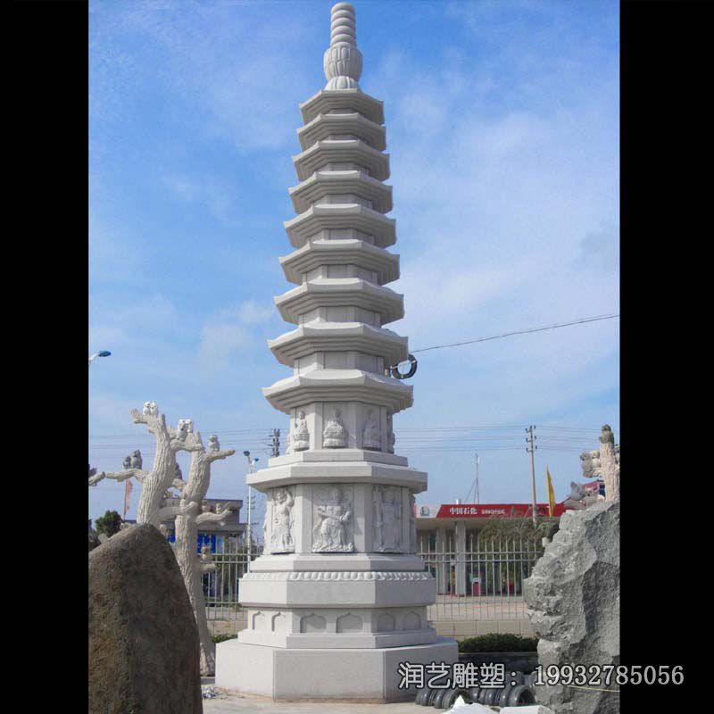 石雕塔景观雕塑 石雕塔景观雕塑