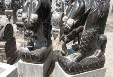 园林石雕避水兽雕塑