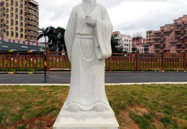 石雕包公人物雕塑
