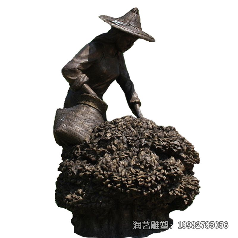 铜雕茶文化人物雕塑 铜雕茶文化人物雕塑