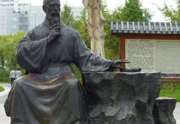 铜雕古代扁鹊雕塑