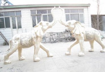 铜雕大象庭院雕塑