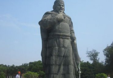 戚继光石雕雕塑