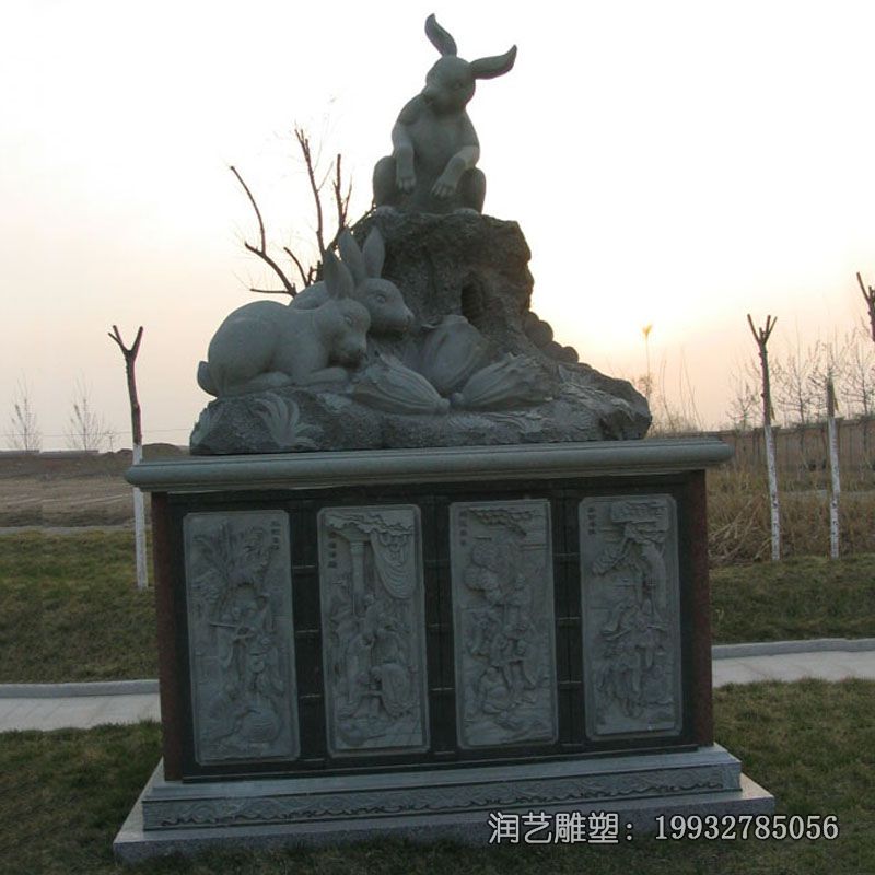 十二生肖石雕雕塑 十二生肖石雕雕塑