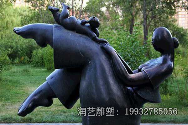 铜雕母子公园雕塑 铜雕母子公园雕塑