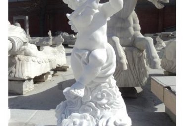 天使石雕雕塑
