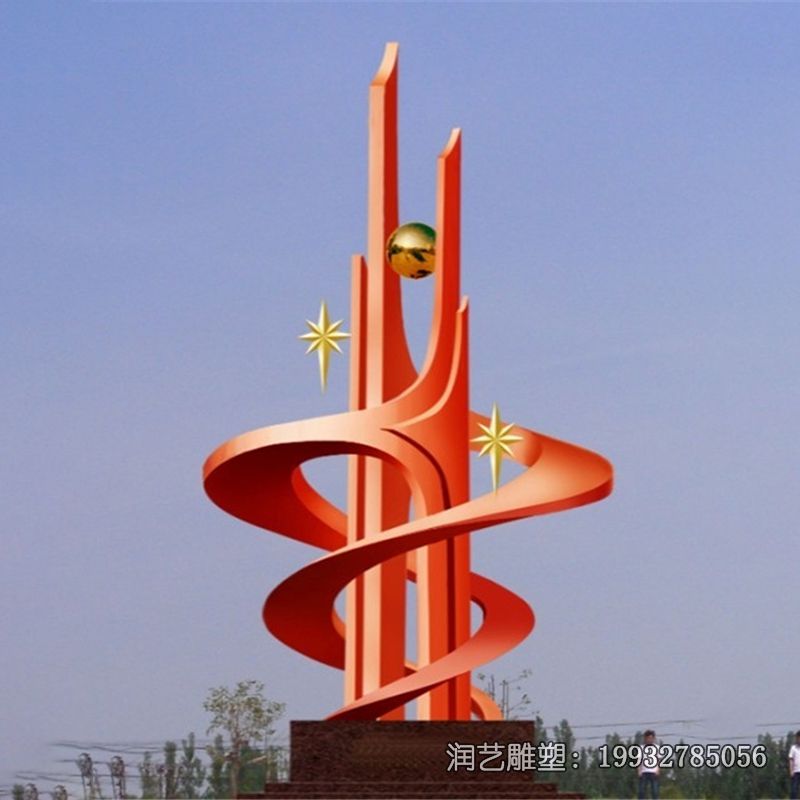 广场不锈钢辉煌景观雕塑 广场不锈钢辉煌景观雕塑
