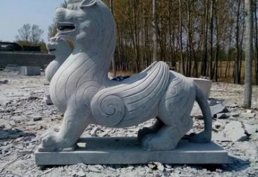 独角兽石雕雕塑