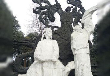 杜甫石雕雕塑