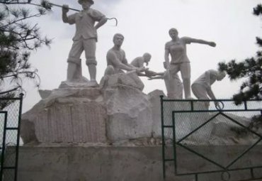 工人石雕雕塑