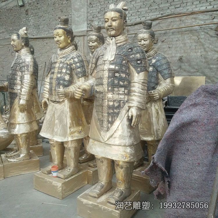 兵马俑铜雕雕塑 兵马俑铜雕雕塑