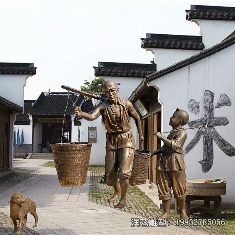 铜雕园林儿童雕塑 铜雕园林儿童雕塑