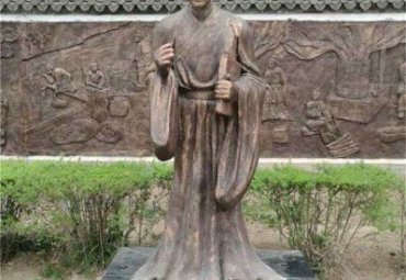 蔡伦铜雕雕塑