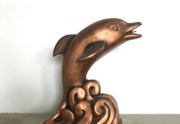 海豚铜雕雕塑