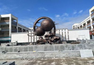 公园铜雕葫芦雕塑
