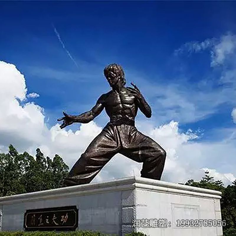 李小龙铜雕雕塑 李小龙铜雕雕塑