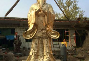 名人孔子铜雕雕塑