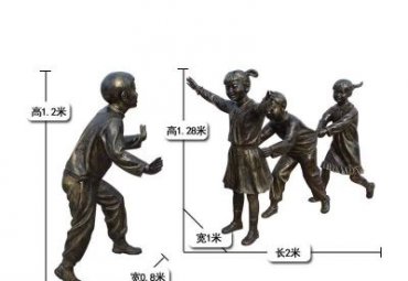 儿童铜雕雕塑