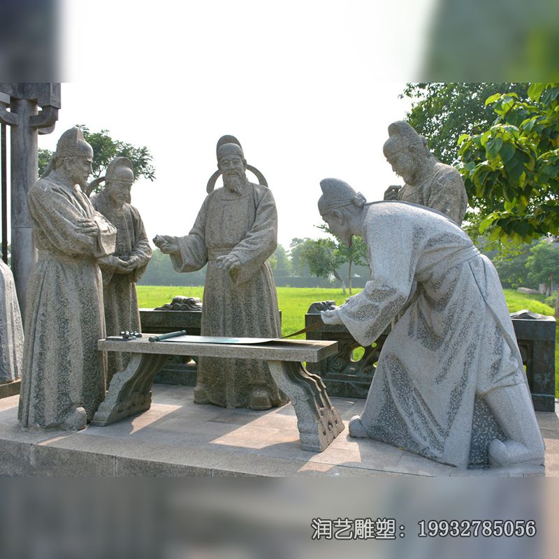 古代李白石雕雕塑 古代李白石雕雕塑
