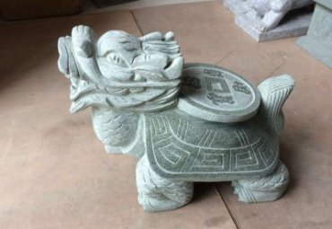 石雕龙龟雕塑