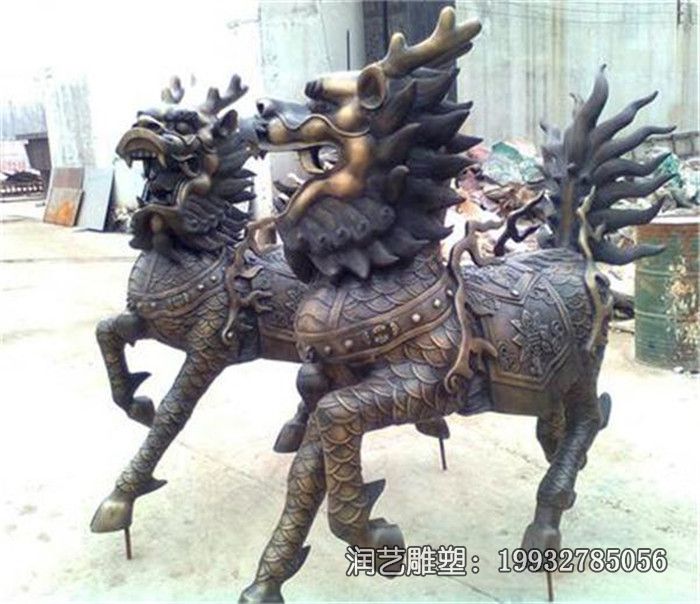 麒麟铜雕雕塑 麒麟铜雕雕塑